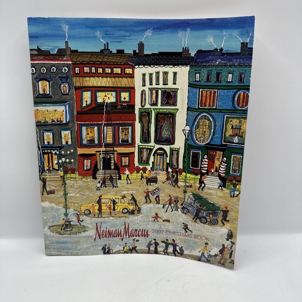 Neiman Marcus The Christmas Book 2002. Magazine Luxury Holiday Vintage‎ Catalog